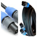 2 καλώδια Speakon 10m